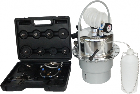 Pneumatic pressure bleeder set