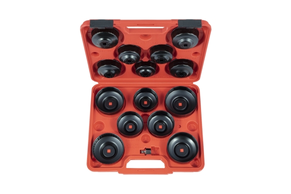 15pcs. oil filter socket set