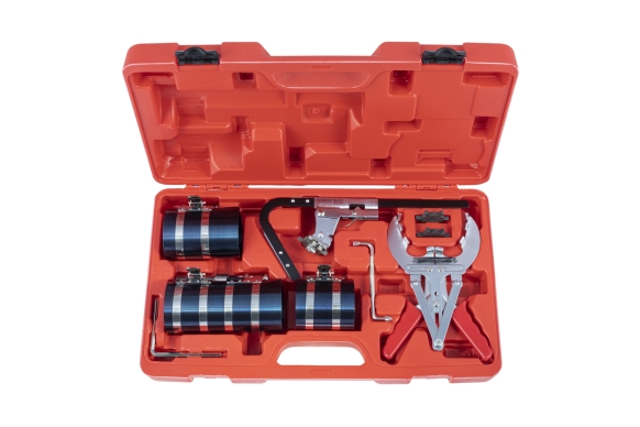 Piston ring service tool set