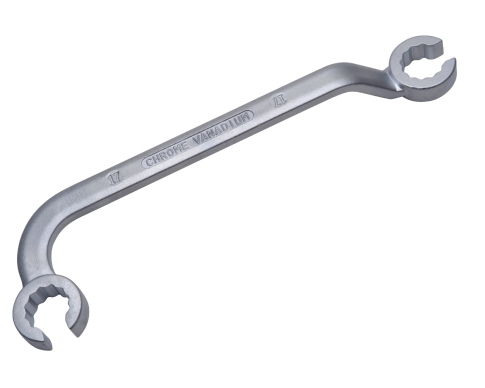 Open Ring Wrench for Diesel Injector Pipes 17mm