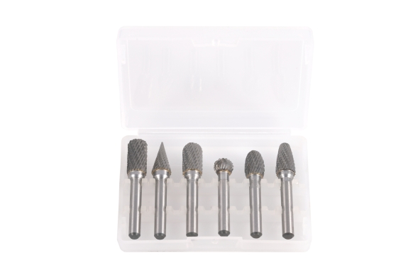 6pcs Rotary File Set for Metal Premium