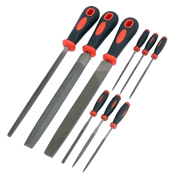 9pcs. steel file set