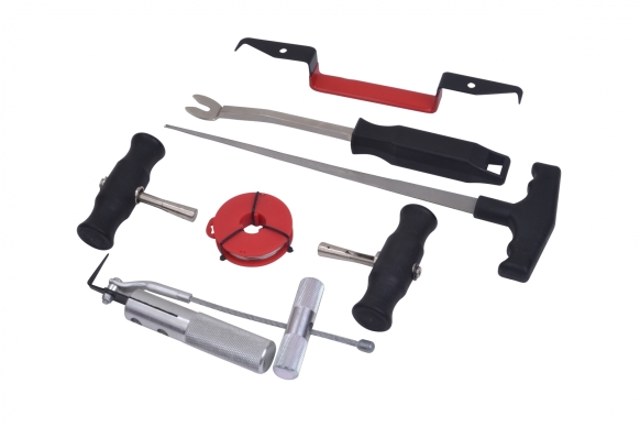 Windshield removal tool set